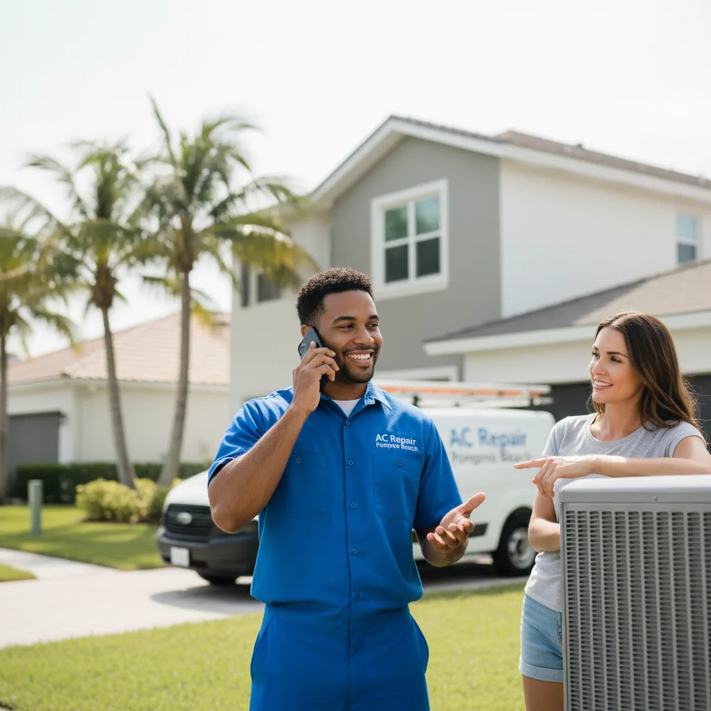 AC Repair Pompano Beach customer support in Durham